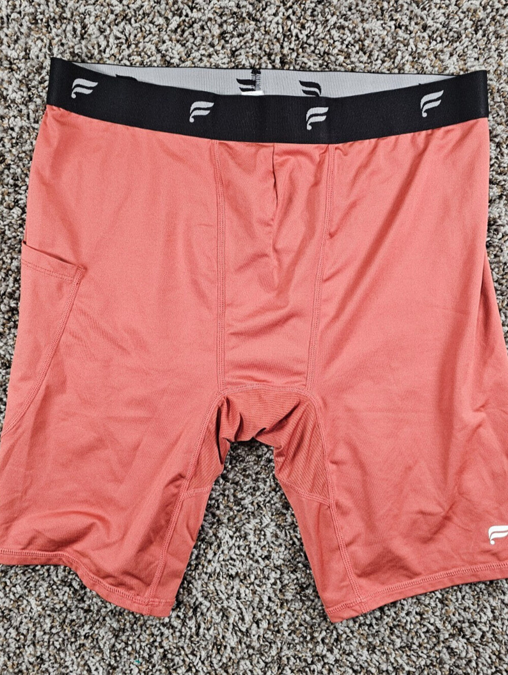 Fabletics The Baselayer Short in a Salmon Pink Mens Sz L